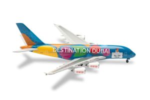 HER536905-001 - AIRBUS A380-800 Emirates Destination Dubai A6-EEW