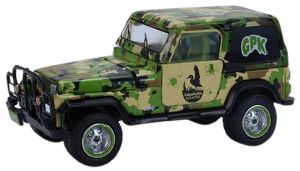 GREEN54120-E - 1991 Jeep Wrangler YJ - Duck from the Garbage Pail Kids series, still in its original packaging.