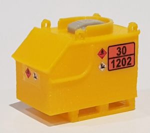 MSM5430/01 - 550L construction tank - in miniature
