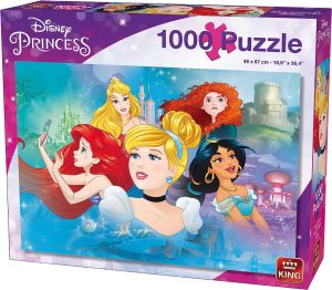 KING55992 - 1000 pieces Disney Princess puzzle