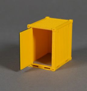 MSM5701/01 - 5-foot material container - Yellow - L.44 x W.32 x H.45.2 mm