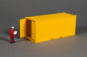 MSM5705/01 - 20-foot Material Container – Yellow – L.121.2 x W.48.8 x H.51.8 mm