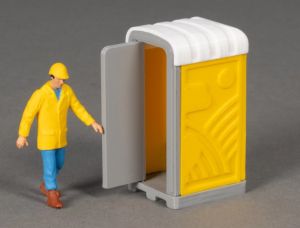 MSM5750/01 - Construction site toilet – Yellow