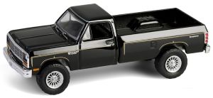 GREEN62040-C - DODGE Ram Power Prospector 1981 Black from the TV series The A-Team in blister pack