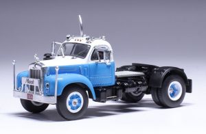 IXO64TR012B - MACK B 61 4x2 1953 Blue and White