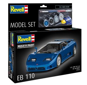 REV67353 - MODEL SET - BUGATTI EB110 Assembly Kit with Paint