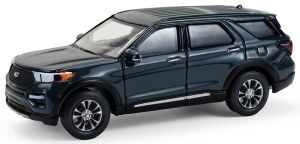 GREEN68070-D - FORD Explorer 2024 in stone blue from the SHOWROOM FLOOR series in blister pack