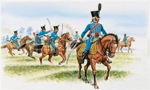 ITA6008 - French hussars to paint
