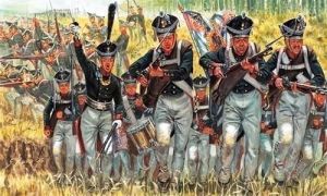 ITA6073 - Russian Infantry - Napoleonic Wars to paint