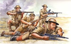 ITA6077 - WWII British 8th Army to be painted