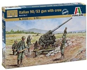 ITA6122 - Italian 90/53 pistol with crew to assemble and paint