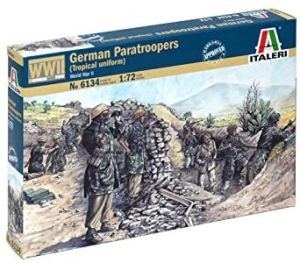ITA6134 - German paratrooper. (tropical) to paint