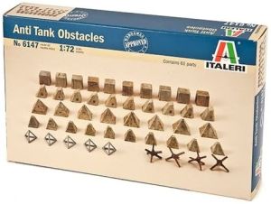 ITA6147 - Anti-tank obstacles to assemble and paint