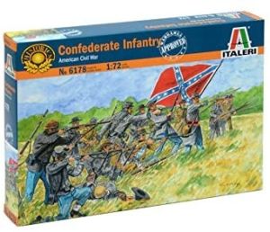 ITA6178 - Confederate infantry to paint