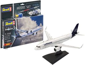 REV63942 - Model set Airbus A320 neo Lufthansa with painting to assemble