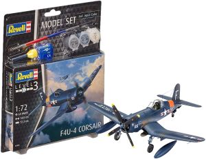 REV63955 - Model set Vought F4U Corsair with painting to assemble