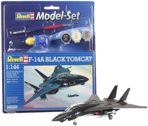 REV64029 - Model set F-14A Black Tomcat with painting to assemble