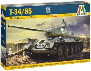 ITA6545 - Tank T34 / 85 Zavod 183 Mod.1944 to assemble and paint