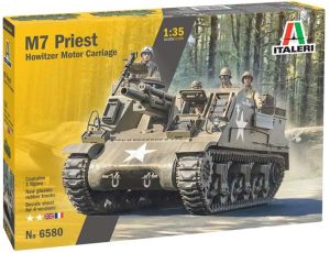 ITA6580 - M7 Priest tank to assemble and paint