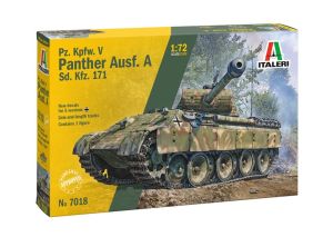 ITA7018 - PANTHER V Pz.Kpfw. A sd tank, for assembly and painting