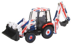 OXF763CX002 - Backhoe loader JCB 3CX - UNION JACK