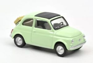 NOREV771201 - FIAT 500 F 1965 Light Green Jet-Car