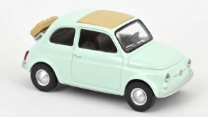 NOREV771206 - FIAT 500 F 1965 Pastel Blue - Jet-car