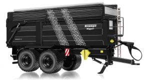 WIK78740 - KRAMPE Big Body 650 Tipper with Silage Extension, Black