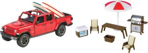 MMAX79722 - 2021 Jeep Gladiator Rubicon Red with Camping Accessories