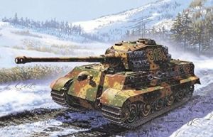 ITA7004 - King Tiger tank to assemble and paint