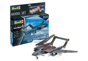 REV63866 - Airplane Sea vixen Faw 2 model set with painting to assemble