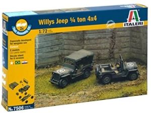 ITA7506 - JEEP WILLIS and 4x4 quick assembly to assemble and paint