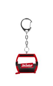 JC80127 - Red OMEGA gondola keyring - SKIWELT