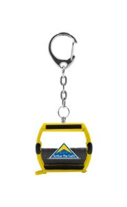 JC80138 - Yellow OMEGA gondola keyring - SFL