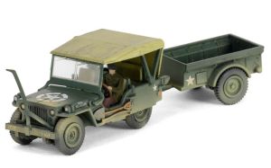 FOV805104 - Willys MB 4x4 Jeep with trailer - U.S. Army
