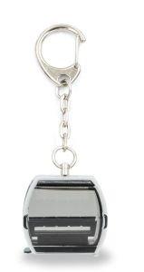 JC80750 - OMEGA V silver gondola keyring