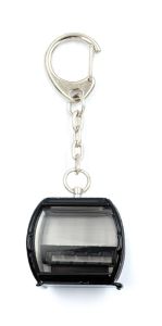 JC80753 - Black OMEGA V gondola key ring