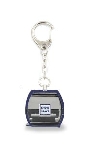 JC80812 - Blue OMEGA V gondola key ring - SnowSpaceSalzburg