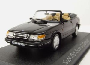 NOREV810045 - SAAB 900 Turbo cabriolet 1992 Black