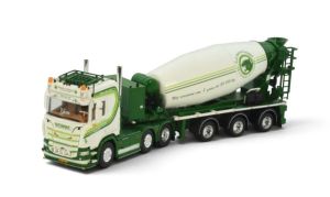 TEK90591 - SCANIA Next Gen. R530-V8 6x4 with 3-axle concrete mixer trailer (PATRICK VAN DEN HOEVEN)