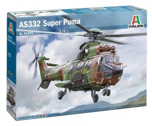 ITA91096 - AS332 Super Puma Helicopter (assembly and painting required)
