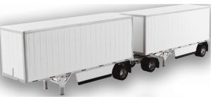 DCM91036 - 2 trailers with 40ft container