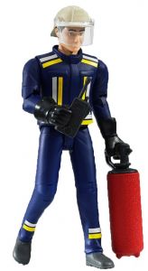 BRU60100 - Fire man with accessories BRUDER toys