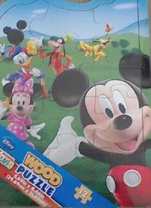 CARG36668-2 - Puzzle 12 Pieces THE MICKEY HOUSE