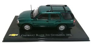 MAGCHEVYBLAZER - CHEVROLET Blazer 4x4 generation 2 2002 metallic green