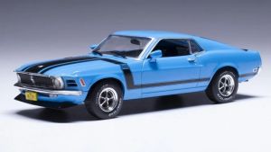 IXOCLC569 - FORD Mustang Boss 302 1970 Blue