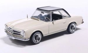 IXOCLC617N.22 - MERCEDES-BENZ 230SL HardTop 1964 Metallic Beige and Black