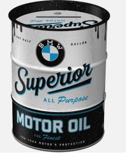 CRMB31501 - Retro BMW money box - Superior Motor Oil