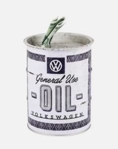 CRMB31508 - Retro VOLKSWAGEN money box - General Use Oil