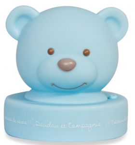 DC2488BLEU - Bear Night Light - Blue